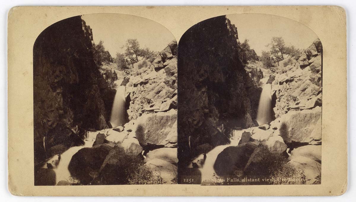 (TIMOTHY OSULLIVAN; WM. BELL; W.H. JACKSON; et alia) Group of 55 stereo views of Utah, Colorado, and the West, including 19 from the W